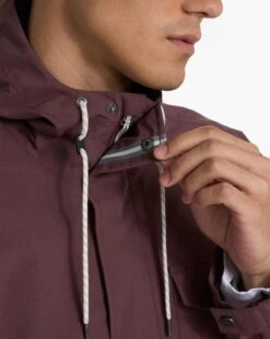Palisades Rain Jacket | Chestnut -Eminem Style 0097 V525CHN 04380