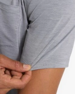 Zephyr Polo | Heather Grey 11 Zephyr Polo | Heather Grey -Eminem Style V1000HTG FA22 M ECOMM FULL 0214