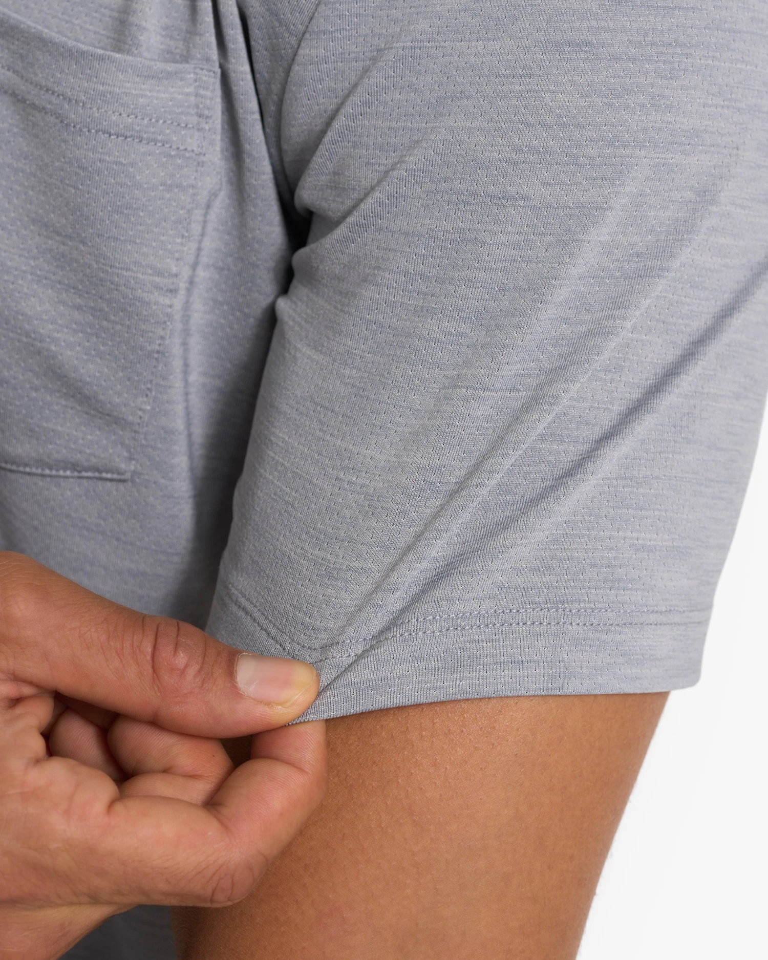 Zephyr Polo | Heather Grey 6 Zephyr Polo | Heather Grey - Image 6