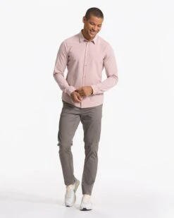 Long Sleeve Bridge Button Down | Cashmere -Eminem Style V1002CMR SP23 M ECOMM TOPS FULL 2889 1X1 43fda1ab e3c8 43ea 8a1a 70a812a1cb43