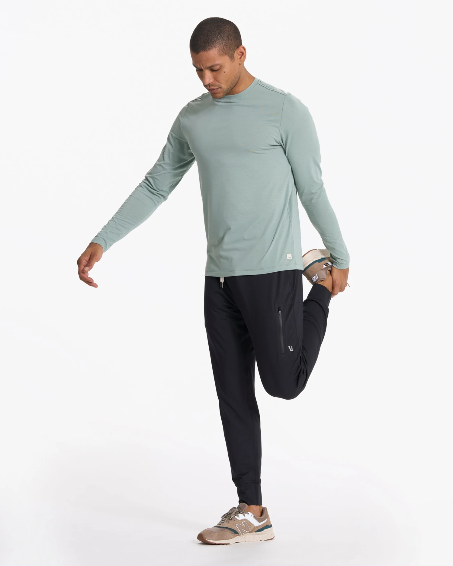 Long Sleeve Current Tech Tee | Neptune 6 Long Sleeve Current Tech Tee | Neptune - Image 6