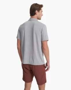 Knit Twill Polo | Steel Heather 9 Knit Twill Polo | Steel Heather -Eminem Style V1004STH SP23 M ECOMM TOPS TOP 0738 4X5 22c4e42b f2ad 422e 99a5 bbd258d1c3b0