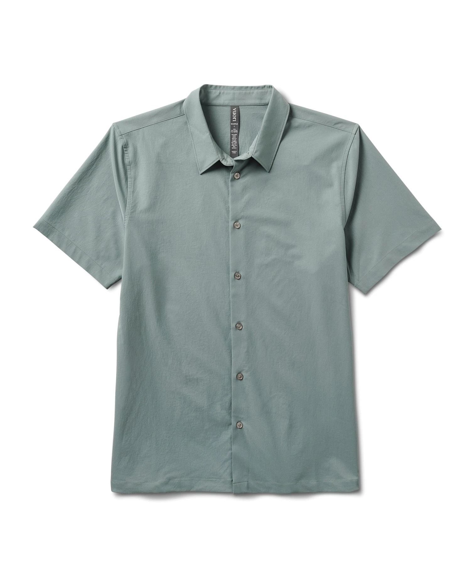 Short Sleeve Manhattan Button Down | Stormy 1 Short Sleeve Manhattan Button Down | Stormy