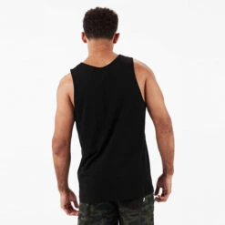 Tuvalu Stretch Tank | Black -Eminem Style V105BLK 3