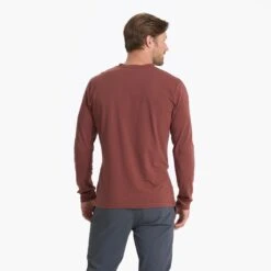 Long-Sleeve Ever Henley | Cedar 10 Long-Sleeve Ever Henley | Cedar -Eminem Style V108CED 00900