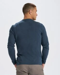 Long-Sleeve Ever Henley | Indigo 6 Long-Sleeve Ever Henley | Indigo -Eminem Style V108IND 2