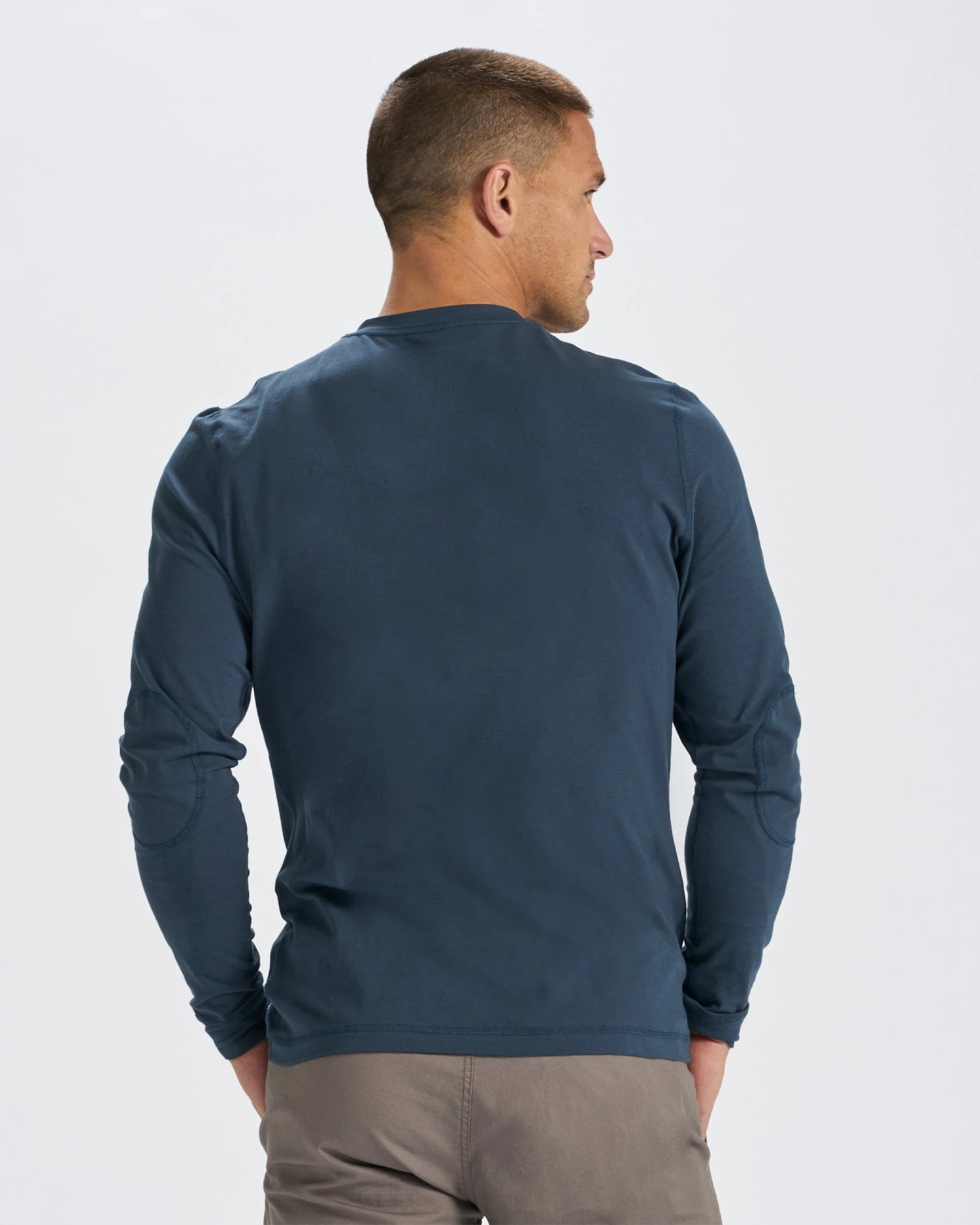 Long-Sleeve Ever Henley | Indigo 3 Long-Sleeve Ever Henley | Indigo - Image 3