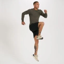 Long-Sleeve Ever Henley | Oregano -Eminem Style V108ORE 5 07788d54 586d 4703 9ad2 2b784ee0f995