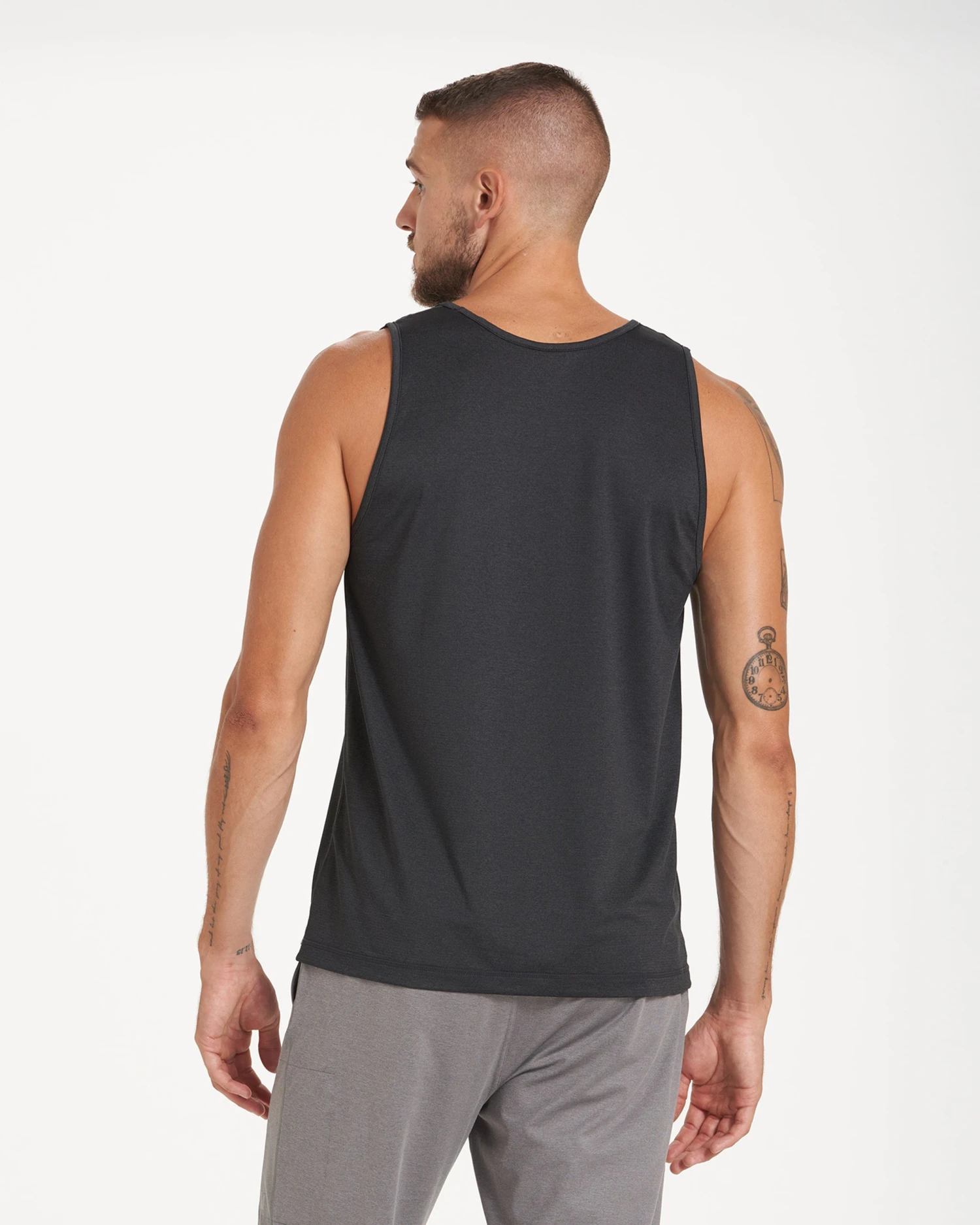 Tradewind Performance Tank | Black Heather 3 Tradewind Performance Tank | Black Heather - Image 3