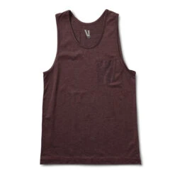 Tradewind Performance Tank | Oxblood Heather