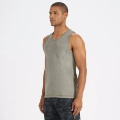 Tradewind Performance Tank | Army Heather -Eminem Style V142HTA 2