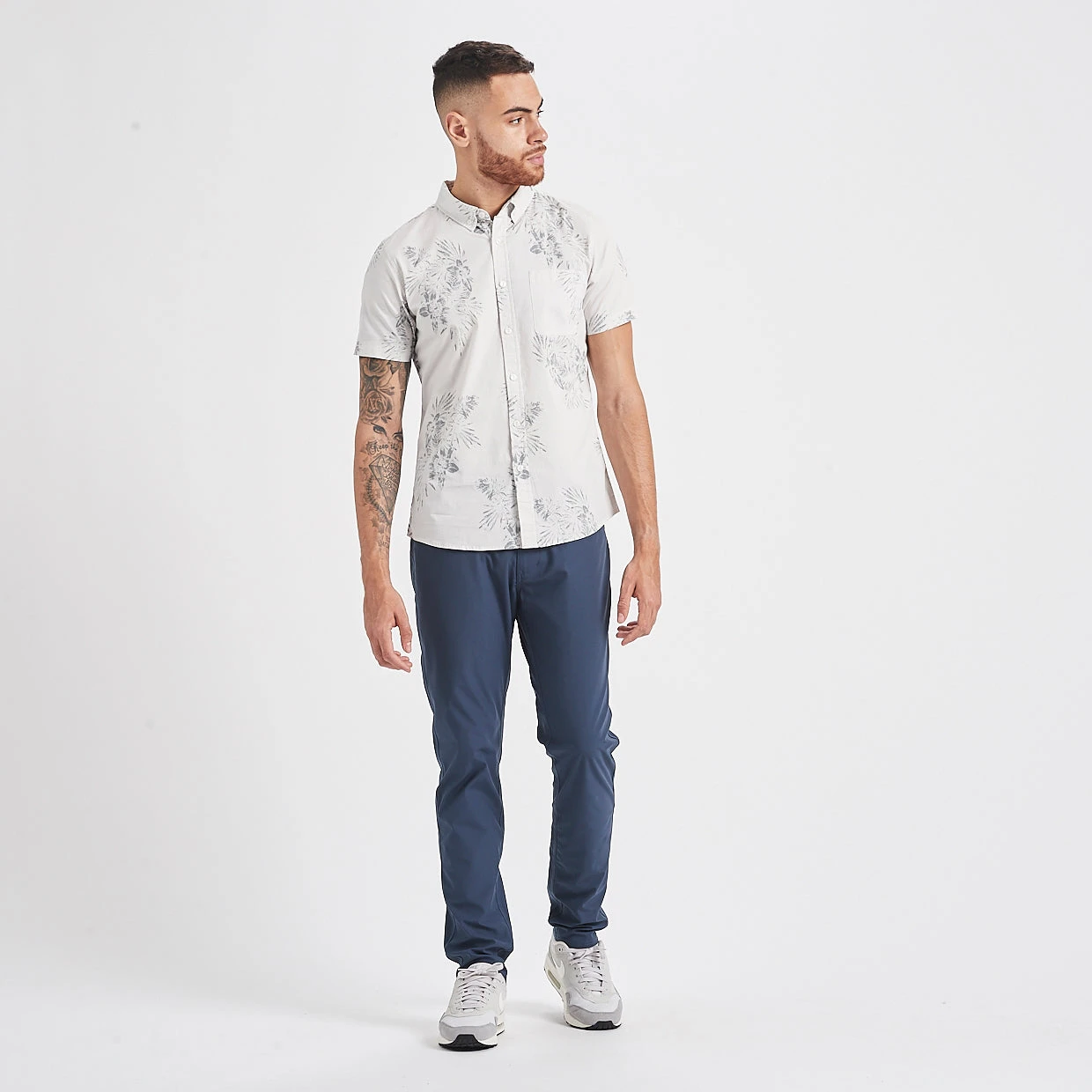 Crest Short Sleeve Button-Down | Salt Vintage Floral 5 Crest Short Sleeve Button-Down | Salt Vintage Floral - Image 5