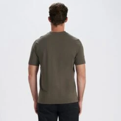 Short-Sleeve Ever Henley | Oregano -Eminem Style V165ORE 3