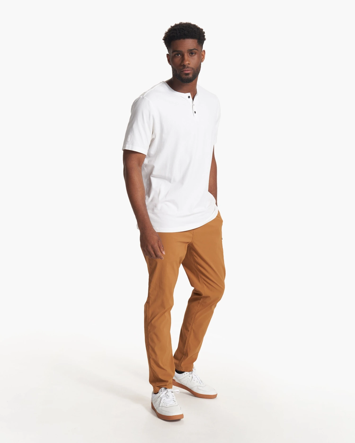 Short-Sleeve Ever Henley | White 6 Short-Sleeve Ever Henley | White - Image 6