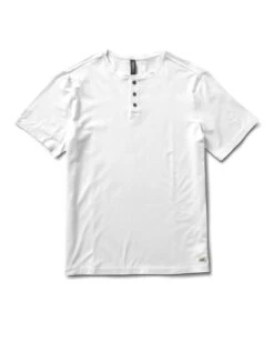 Short-Sleeve Ever Henley | White