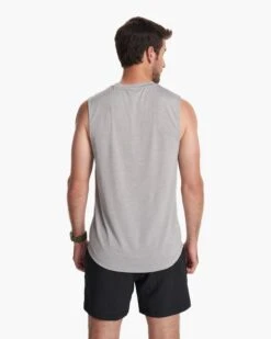 Zephyr Muscle Tee | Heather Grey -Eminem Style V167HTG 3