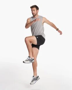 Zephyr Muscle Tee | Heather Grey -Eminem Style V167HTG FA23 M ECOMM TOPS FULL 3