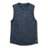 Zephyr Muscle Tee | Indigo Heather