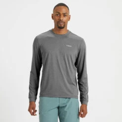 Long-Sleeve Uluwatu Water Tee | Charcoal Heather -Eminem Style V171HCC 1