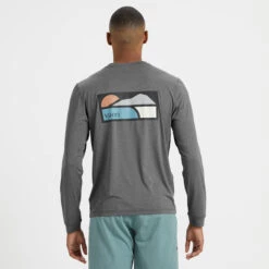 Long-Sleeve Uluwatu Water Tee | Charcoal Heather -Eminem Style V171HCC 3