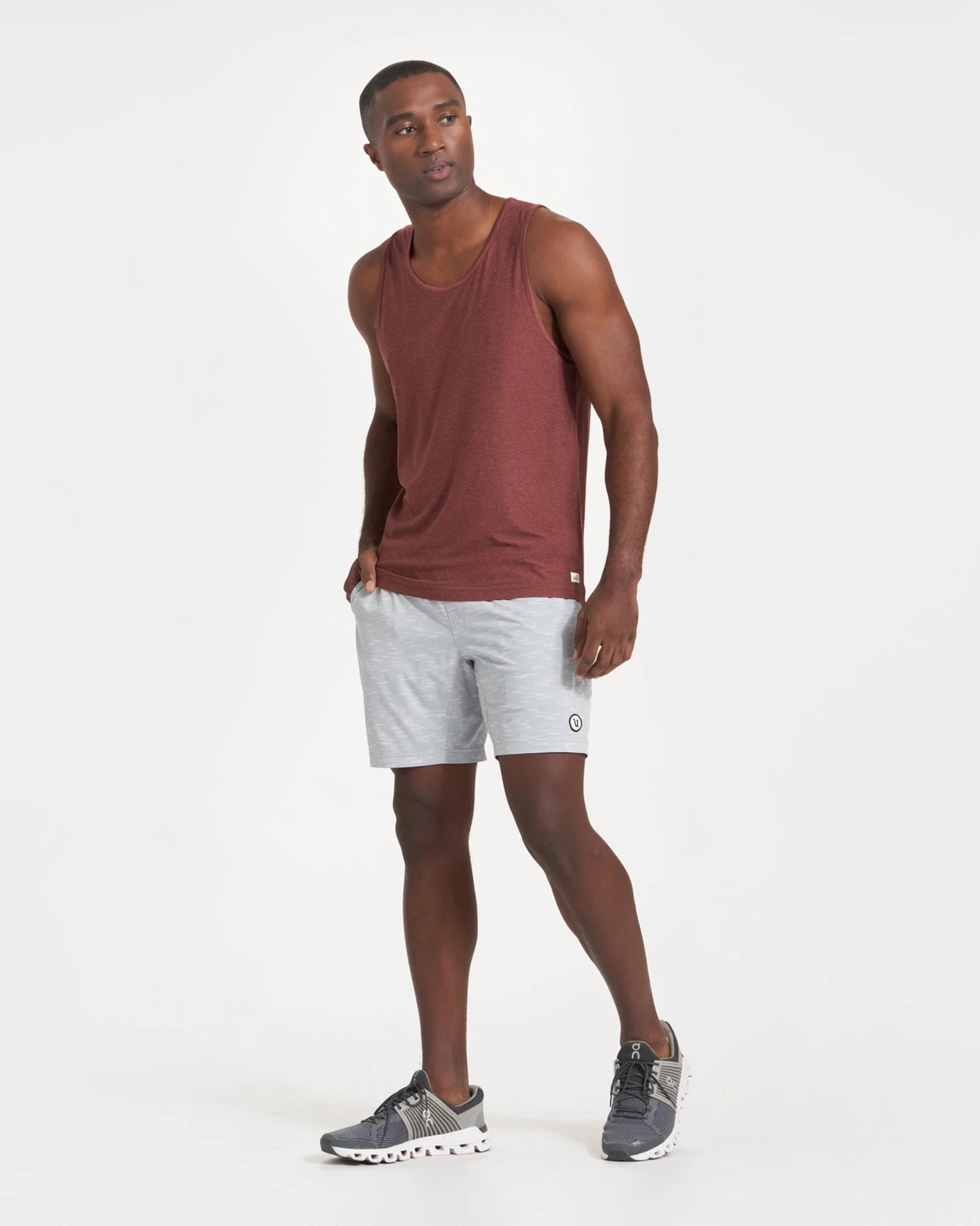 Strato Tech Tank | Cedar Heather 4 Strato Tech Tank | Cedar Heather - Image 4