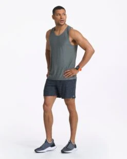 Strato Tech Tank | Dusty Pine Heather -Eminem Style V173HDY FA22 M ECOMM 0029