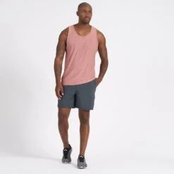 Strato Tech Tank | Redwood Heather -Eminem Style V173HRW 4