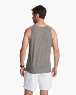 Strato Tech Tank | Heather Grey -Eminem Style V173HTG FA23 M ECOMM TOPS BACK TOPS 4