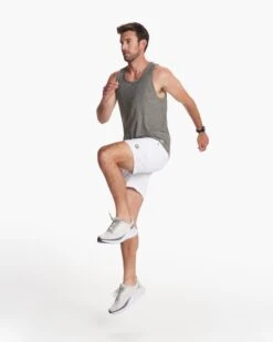 Strato Tech Tank | Heather Grey -Eminem Style V173HTG FA23 M ECOMM TOPS FULL 2