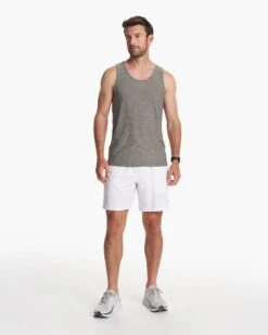 Strato Tech Tank | Heather Grey -Eminem Style V173HTG FA23 M ECOMM TOPS FULL 3