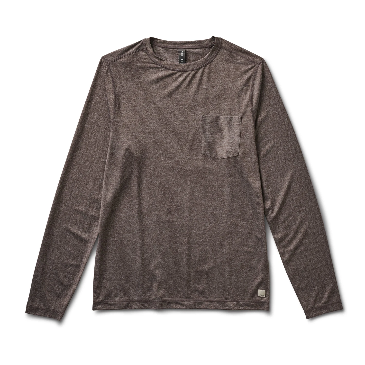 Long-Sleeve Tradewind Performance Tee | Quartz Heather 1 Long-Sleeve Tradewind Performance Tee | Quartz Heather