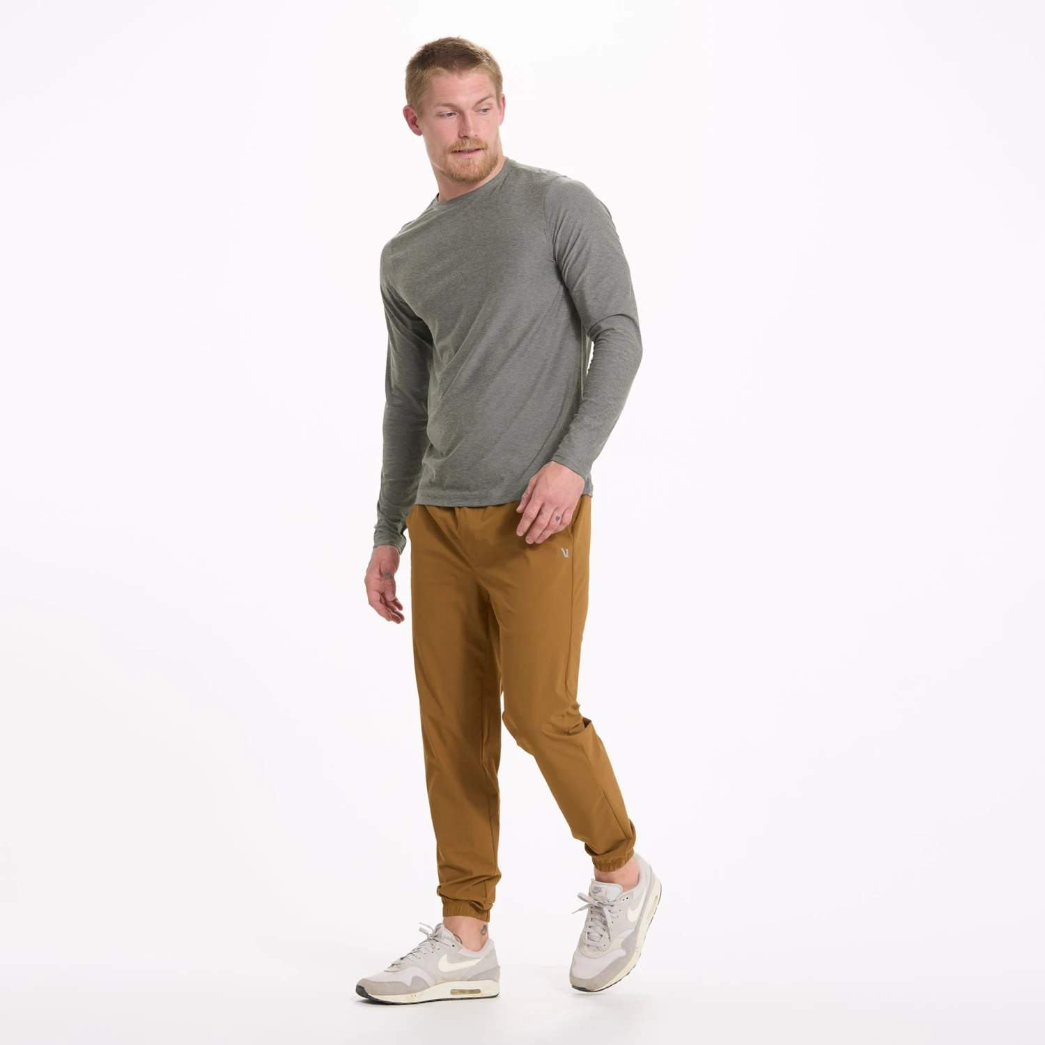 Long-Sleeve Strato Tech Tee | Dusty Pine Heather 5 Long-Sleeve Strato Tech Tee | Dusty Pine Heather - Image 5