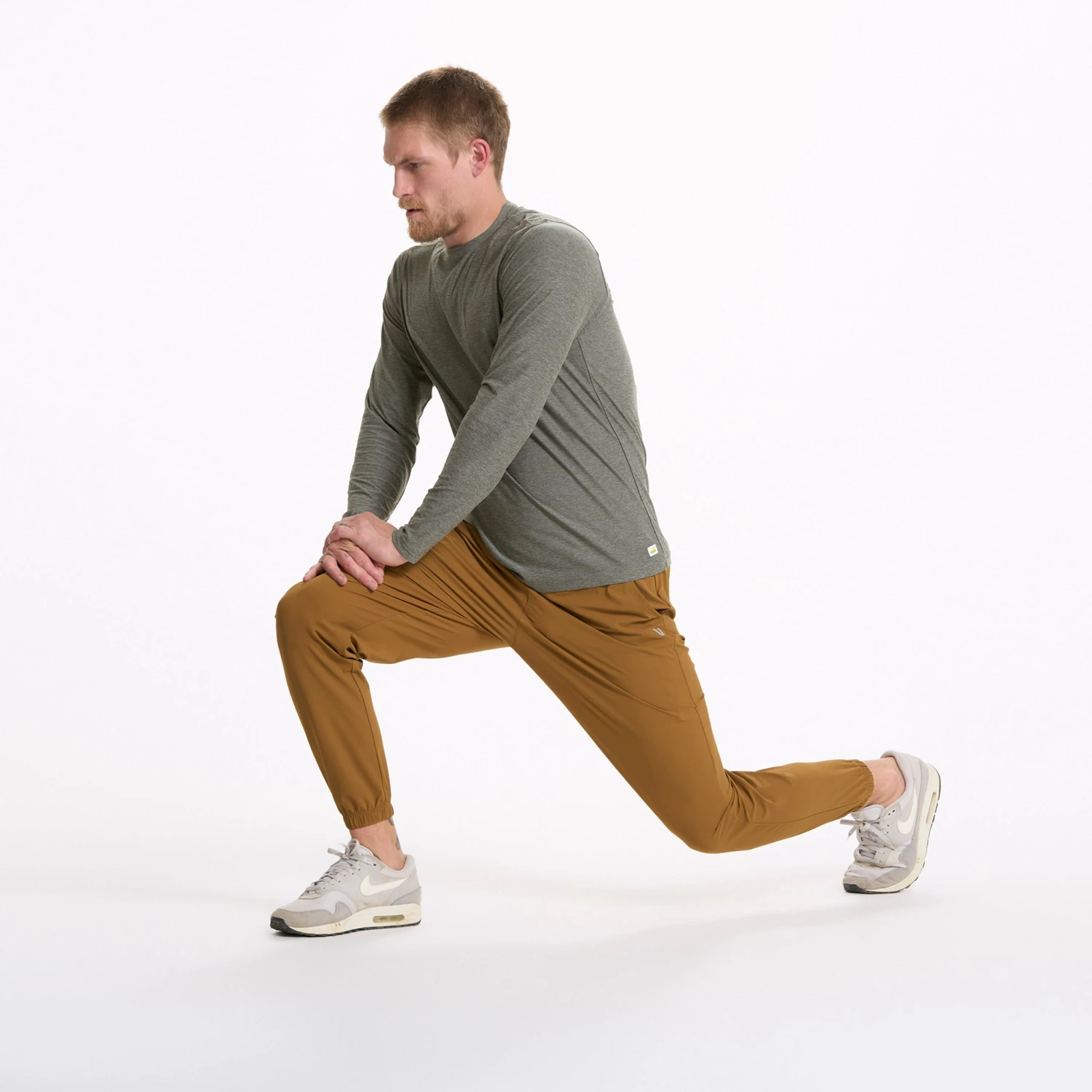 Long-Sleeve Strato Tech Tee | Dusty Pine Heather 6 Long-Sleeve Strato Tech Tee | Dusty Pine Heather - Image 6