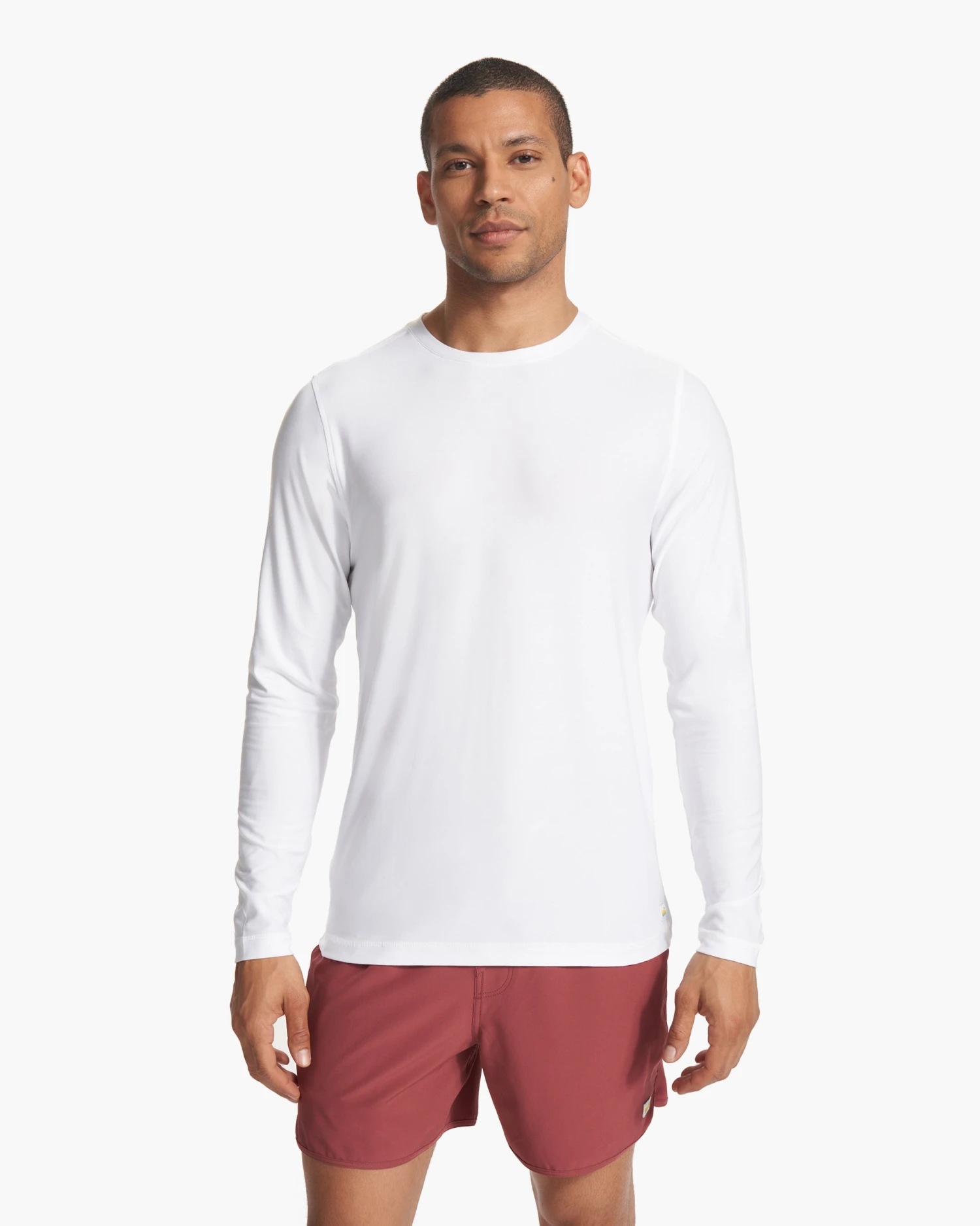 Long Sleeve Strato Tech Tee | White 2 Long Sleeve Strato Tech Tee | White - Image 2