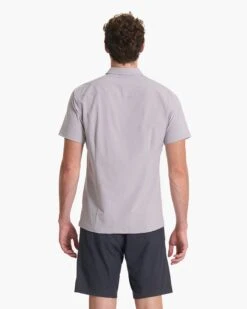 Short Sleeve Bridge Button Down | Fog -Eminem Style V184FOG SP23 M ECOMM TOPS TOP 2638 1x1 e219a74c 1af9 4bc8 aa36 0345bf3f6e57