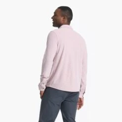 Long Sleeve Ace Button Down | Saltwater Red -Eminem Style V185SWR 00245