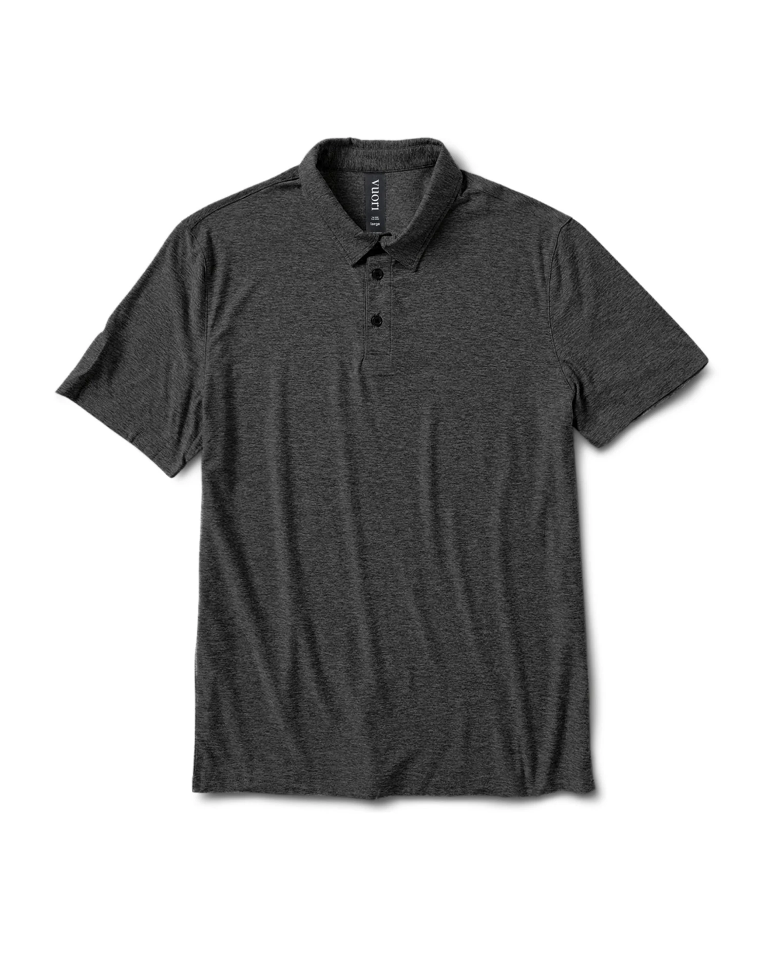Strato Tech Polo | Charcoal Heather 1 Strato Tech Polo | Charcoal Heather