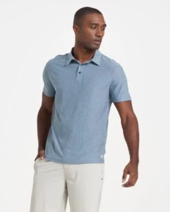 Strato Tech Polo | Cloud Heather -Eminem Style V188HCL 0380