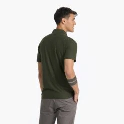 Strato Tech Polo | Forest Heather -Eminem Style V188HFO 04572