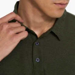 Strato Tech Polo | Forest Heather -Eminem Style V188HFO 04579