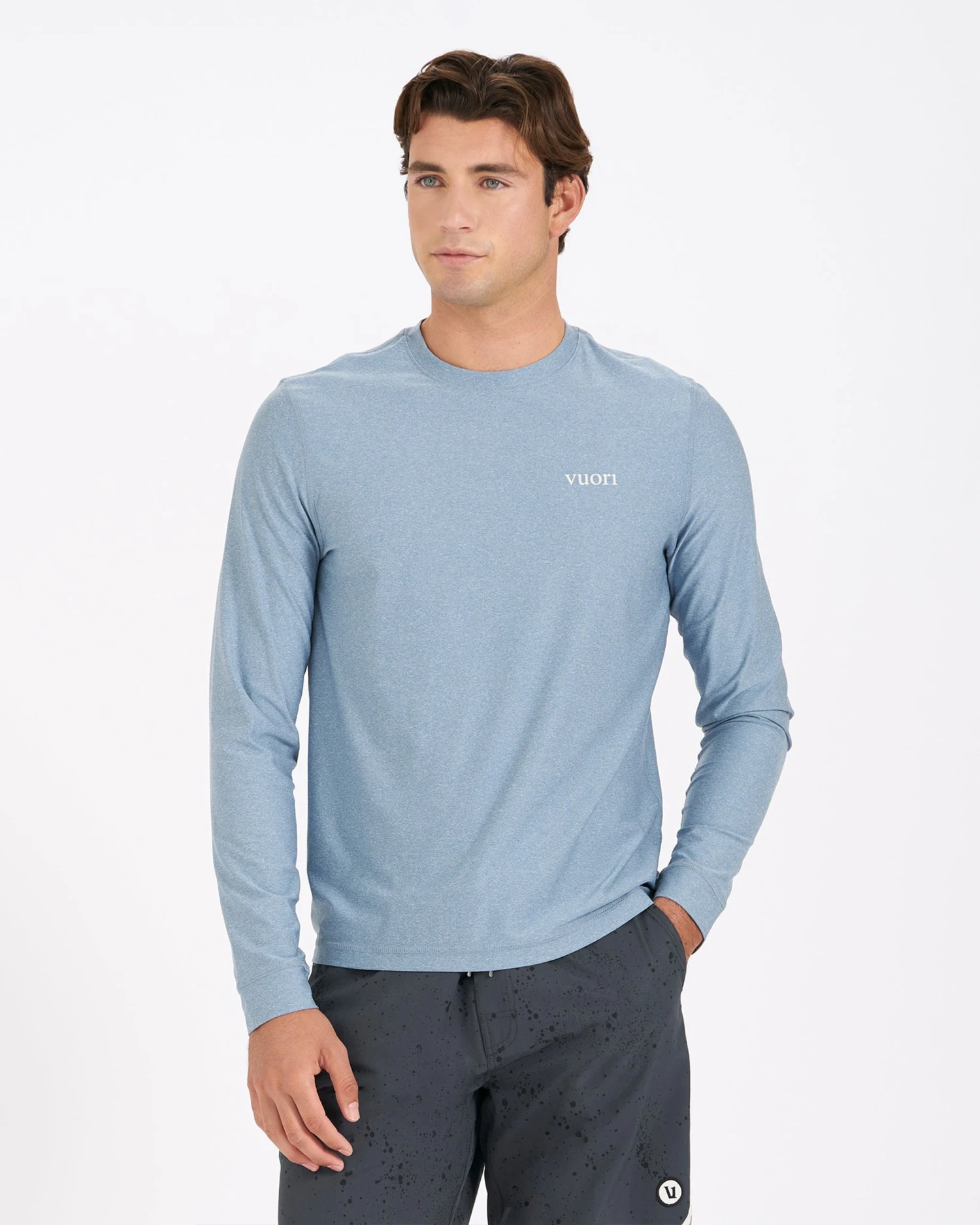 Long-Sleeve Uluwatu 2.0 Water Tee | Cloud Heather 2 Long-Sleeve Uluwatu 2.0 Water Tee | Cloud Heather - Image 2