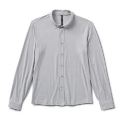 Long Sleeve Strato Button-Down | Platinum Heather