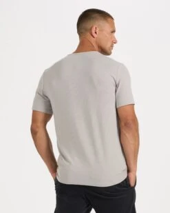 Linear Henley | Fog -Eminem Style V199FOG 3
