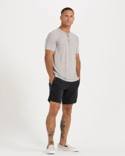 Linear Henley | Fog -Eminem Style V199FOG 4