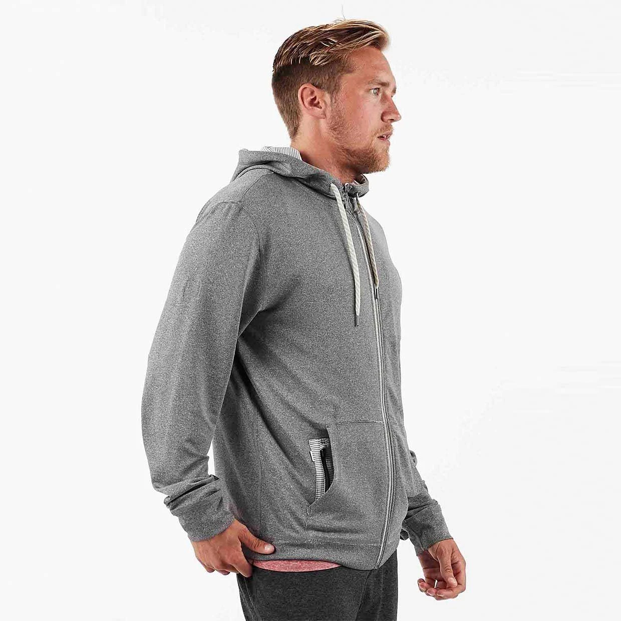 Movement Hoodie | Heather Grey 2 Movement Hoodie | Heather Grey - Image 2