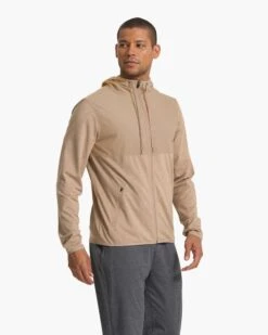 Sunday Element Jacket | Camel Heather 8 Sunday Element Jacket | Camel Heather -Eminem Style V215CMH SP23 M ECOMM FLEECE DETAIL 3790 1x1 939a6219 3dd0 4a01 ab24 225855106ba8