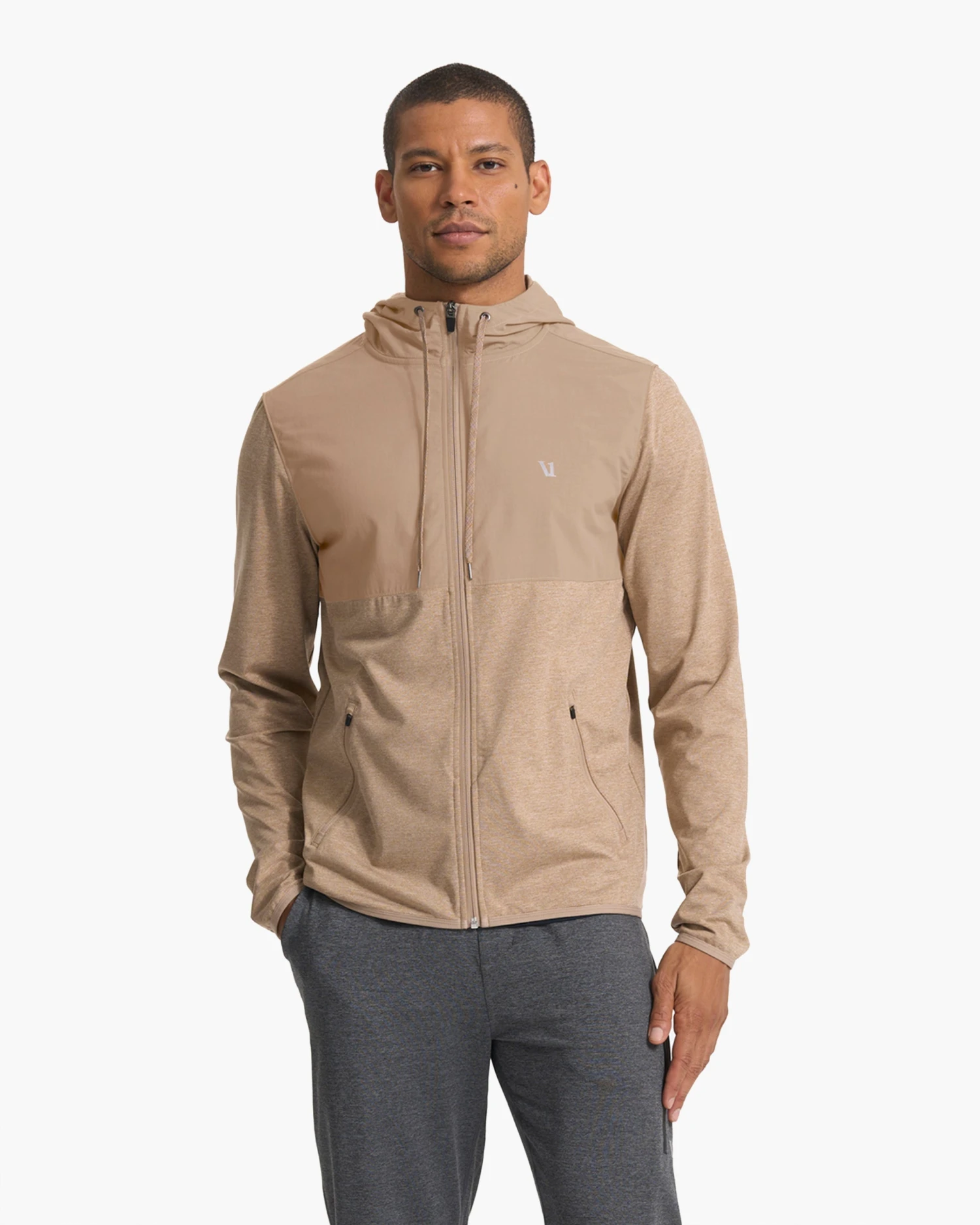 Sunday Element Jacket | Camel Heather 2 Sunday Element Jacket | Camel Heather - Image 2