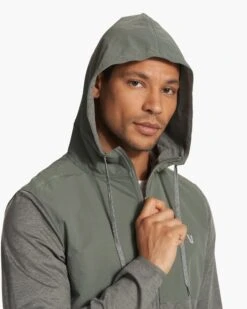 Sunday Element Jacket | Dusty Pine Heather -Eminem Style V215HDY FA23 M ECOMM jackets DETAIL 7