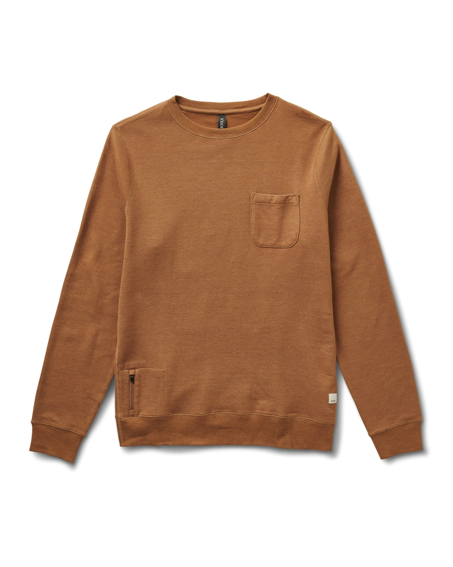 Jeffreys Pullover | Camel Heather 1 Jeffreys Pullover | Camel Heather