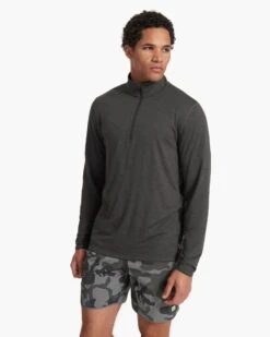 Ease Performance Half Zip | Charcoal Heather -Eminem Style V221HCC SP21 M ECOMM DETAIL 2569 1x1 e7c9c9e4 218c 4c7c 9247 26a66ec46fb2